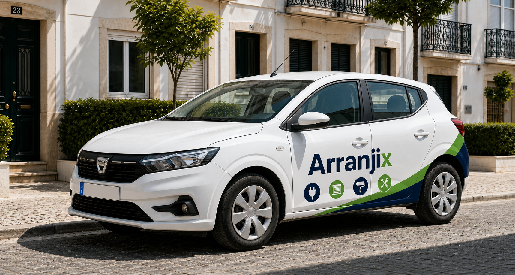 Dacia Sandero Arranjix para arranjos domésticos